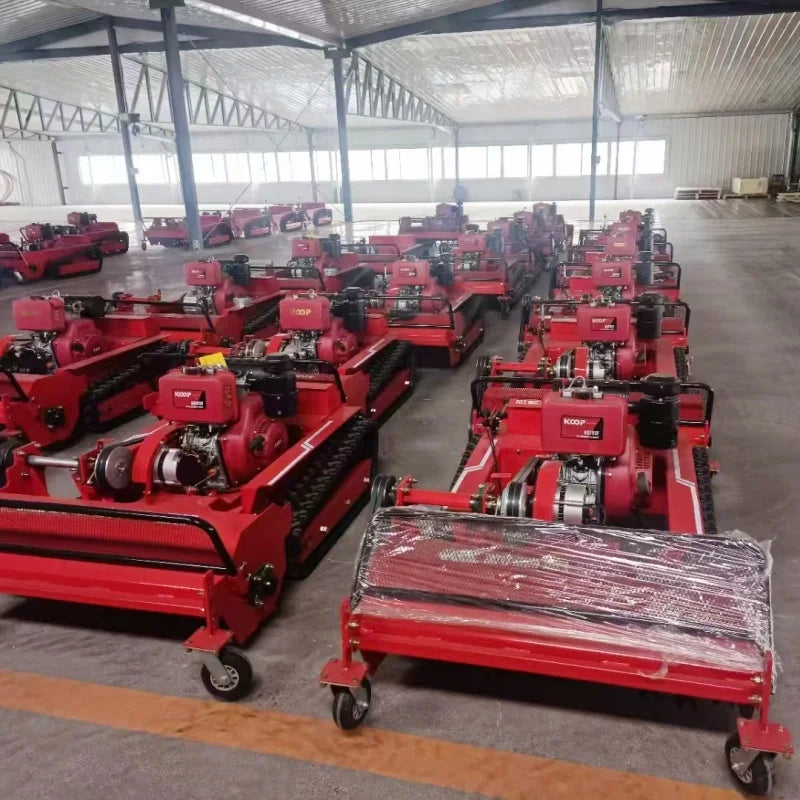 KTX-394515 Remote-Controlled Automatic Obstacle Avoidance Lawn Mower for Hillside Weeding and Orchard Maintenance