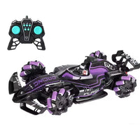 HKM-394579 2.4G Remote-Controlled Spray Stunt Vehicle with Lights and Music for Multiple Terrains