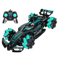 HKM-394579 2.4G Remote-Controlled Spray Stunt Vehicle with Lights and Music for Multiple Terrains