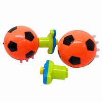 HKM-394899 Colorful Football Spinning Top with Lights and Music for Kids, Fidget Spinner Toy, Ages 3 and Up