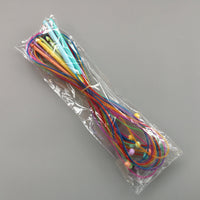 HKM-395155 ABS Plastic Knitting Needles Set with 12 Bags - Crochet Length 120CM, Lightweight and Durable