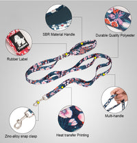 HKM-395155 Durable Polyester Rope Traction Belt for Dogs - Multiple Lengths and Colors Available