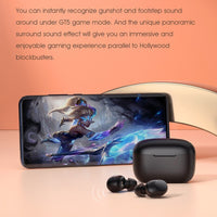 HKM-395219 Wireless Bluetooth Sports Headset with Charging Case - Model T19, 30h Playtime, Fast Pairing