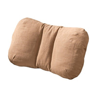 HKM-395283 Children's Mini Lumbar Support Pillow - Solid Color All Cotton Latex - Beige, Pink, Blue, Brown, Gray