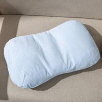 HKM-395283 Children's Mini Lumbar Support Pillow - Solid Color All Cotton Latex - Beige, Pink, Blue, Brown, Gray