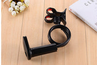 HKM-395539 Universal Adjustable Lazy Tablet Mount Holder for Mobile Phones and Tablets, Black and White, 1 Meter or 70 cm Stretching Support, 18*25 CM Size