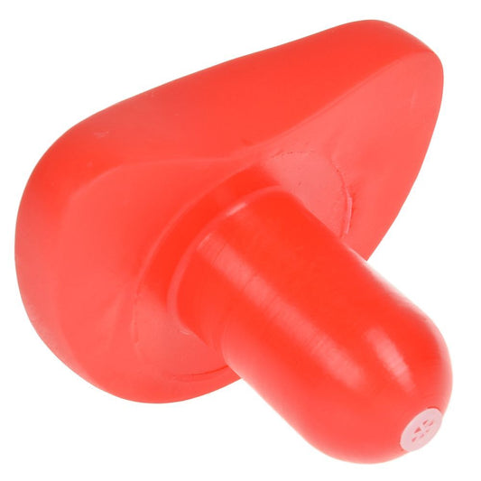 HKM-395603 Red Lip Vinyl Dress-Up Toy for Dogs - Orange, 6cm x 8.5cm