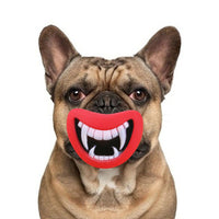 HKM-395603 Red Lip Vinyl Dress-Up Toy for Dogs - Orange, 6cm x 8.5cm