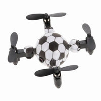 HKM-395731 Football-Shaped Remote Control Mini Drone with HD Video Camera, Portable Quadcopter for Indoor and Outdoor Use