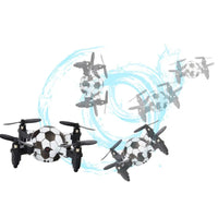 HKM-395731 Football-Shaped Remote Control Mini Drone with HD Video Camera, Portable Quadcopter for Indoor and Outdoor Use