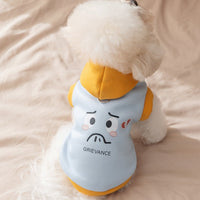 HKM-395795 Korean Style Cute Cartoon Bear Hoodie for Small to Medium Dogs and Cats