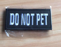 HKM-396243 Canvas Velcro Cloth Patch Set - Embroidery Badges for Luggage and Clothing, 6 Pieces, Various Colors