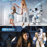 HKM-396307 Interactive Programmable Remote Control Robot Smart Educational Toy for Kids Ages 2 and Up