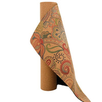 HKM-396371 Non-Slip Rubber Yoga Mat for Fitness and Health Massage - 183x66cm Heavy Duty Design