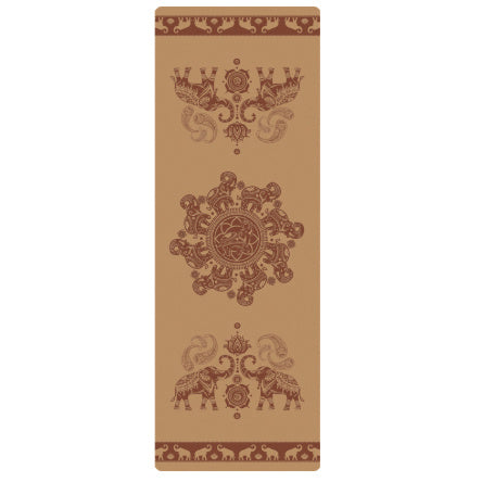 HKM-396371 Non-Slip Rubber Yoga Mat for Fitness and Health Massage - 183x66cm Heavy Duty Design