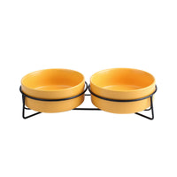 HKM-396499 Anti-Overturning Protective Cervical Spine Pet Bowl - Small and Medium Sizes Available with Various Frame Options