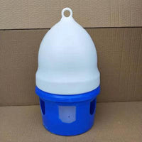 HKM-396563 Automatic 6L Drinking Fountain for Pigeons – Durable White Water Feeding Trough