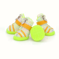HKM-396627 Breathable Rubber Dog Shoes for Small and Medium-Sized Pets in Colorful Styles
