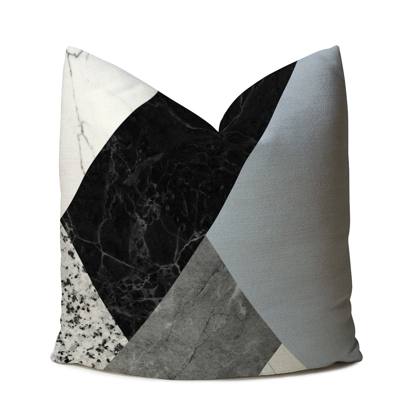 HKM-397011 Geometric Abstract Dutch Velvet Pillowcase - Versatile 45x45 Cover for Living Spaces