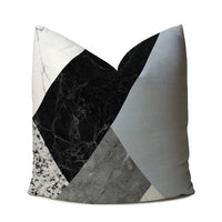 HKM-397011 Geometric Abstract Dutch Velvet Pillowcase - Versatile 45x45 Cover for Living Spaces