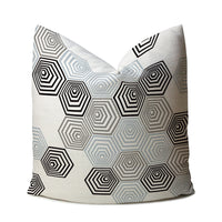 HKM-397011 Geometric Abstract Dutch Velvet Pillowcase - Versatile 45x45 Cover for Living Spaces