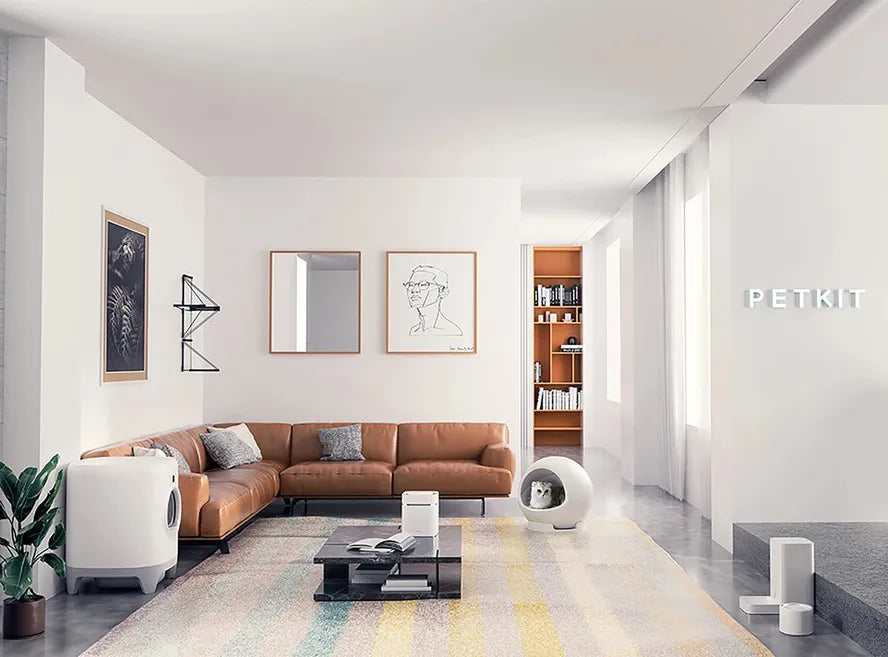 KTX-397075 Intelligent Self-Cleaning Cat Toilet with App Control and Dual Odour Removal