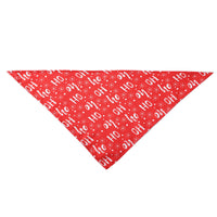 HKM-397459 Christmas Themed Pet Scarf for Dogs and Cats, Various Patterns, Single Layer, Neck Size 20-46CM