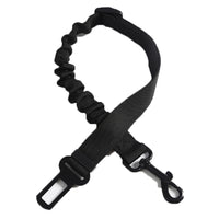 HKM-397459 Elastic Retractable Pet Car Seat Belt - Nylon Safety Harness, 53-74cm