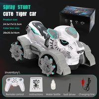HKM-397459 Tiger Drift Spray Racing Remote Control Car - 1/12 Scale Electric Toy for Kids 5 Years & Up, 50m Range