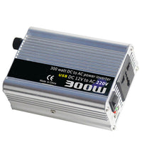 HKM-397971 300W 12V to 220V Car Inverter with Manual and Cable - Compact Design