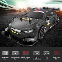 HKM-398035 2.4GHz 1/20 Scale 4WD RC Drift Car Toy for Kids with Remote Control, LED Lights, and Ready-to-Run Features