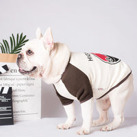 HKM-398035 Leisure Cotton Khaki Pet Sweater for Dogs in Multiple Sizes