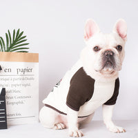 HKM-398035 Leisure Cotton Khaki Pet Sweater for Dogs in Multiple Sizes