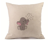 HKM-398163 Personalized Linen Pillowcase for Car and Sofa Lumbar Support