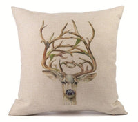 HKM-398163 Personalized Linen Pillowcase for Car and Sofa Lumbar Support
