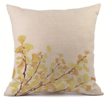 HKM-398163 Personalized Linen Pillowcase for Car and Sofa Lumbar Support