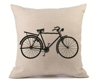 HKM-398163 Personalized Linen Pillowcase for Car and Sofa Lumbar Support