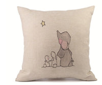 HKM-398163 Personalized Linen Pillowcase for Car and Sofa Lumbar Support