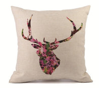 HKM-398163 Personalized Linen Pillowcase for Car and Sofa Lumbar Support
