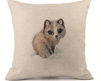 HKM-398163 Personalized Linen Pillowcase for Car and Sofa Lumbar Support