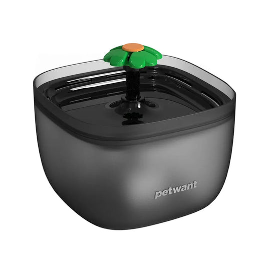 KTX-398227 Pet Water Fountain with 2L BPA-Free Capacity and 360° Water Outlet, Automated Filter System and Ultra-Quiet Pump