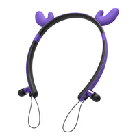 HKM-398675 Cat Ear Bluetooth Headset - Wireless Stereo with Call Function and Battery Display