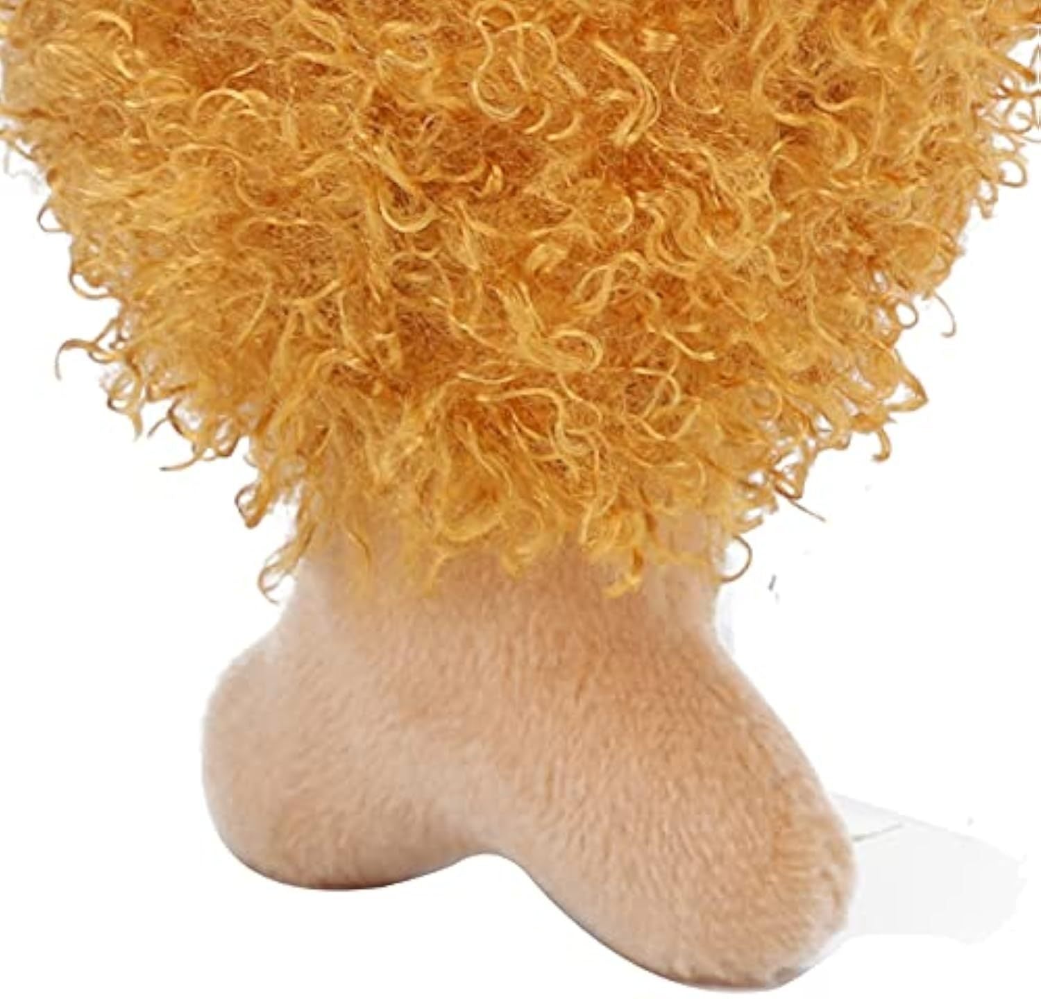 HKM-398803 Durable Plush Chicken Drumstick Chew Toy for Dogs - Soft, Sound-Attracting Design for Training and Play