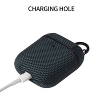 HKM-398867 AirPods Pro Case with Finger Ring Strap, Compatible Charging Case with Premium Textile Protection