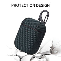 HKM-398867 AirPods Pro Case with Finger Ring Strap, Compatible Charging Case with Premium Textile Protection