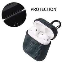 HKM-398867 AirPods Pro Case with Finger Ring Strap, Compatible Charging Case with Premium Textile Protection