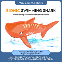 HKM-399187 Remote Control Shark Toy for Kids - Swimming Pool Water Play Fish Toy, Electric Operation, Indoor & Outdoor Fun