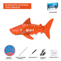 HKM-399187 Remote Control Shark Toy for Kids - Swimming Pool Water Play Fish Toy, Electric Operation, Indoor & Outdoor Fun