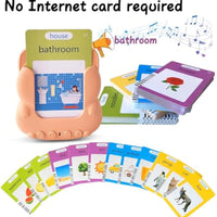 HKM-399443 Educational Talking Flash Cards for Kids - Interactive Learning Tool for Sight Words and Cognitive Development