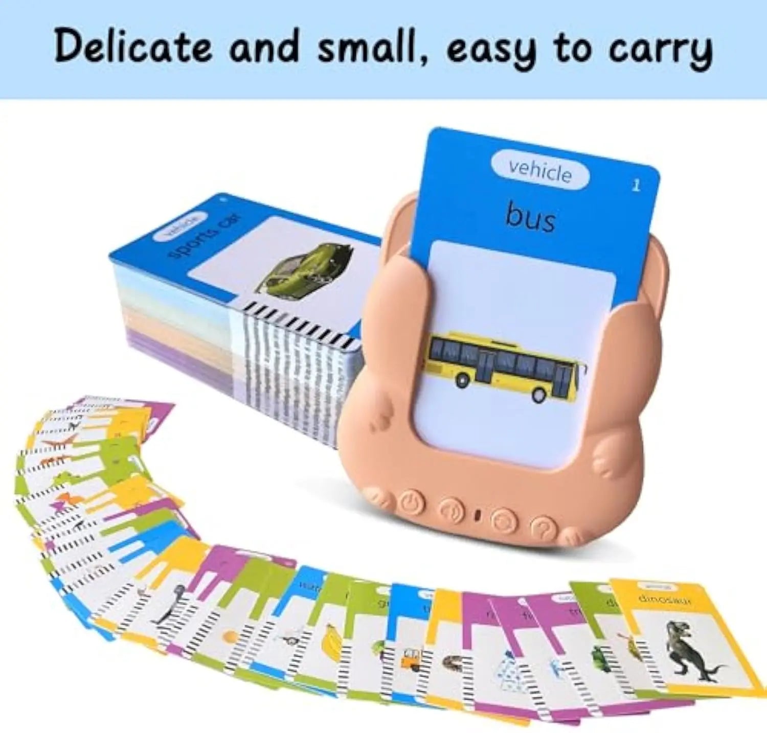 HKM-399443 Educational Talking Flash Cards for Kids - Interactive Learning Tool for Sight Words and Cognitive Development